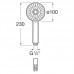 Душевая лейка Roca Stella 100/3F 5B1B03C07