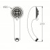 Душевая лейка Elghansa Hand Shower MG-033 Chrome