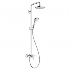 Душевая система Hansgrohe Croma Select S Showerpipe 180 2jet 27255400