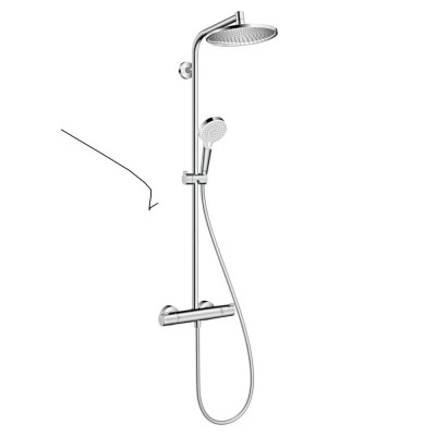 Душевая система Hansgrohe Crometta S Showerpipe 240 1jet 27267000