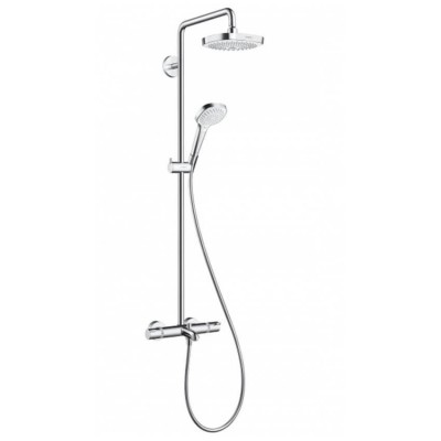 Душевая система Hansgrohe Croma Select S Showerpipe 180 2jet 27351400