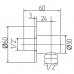 Штуцер душевой Migliore Ricambi Tonda ML.RIC-30.206.CR