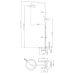 Душевая система Elghansa DARREL  2325050-2M