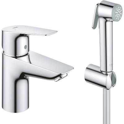 Смеситель для раковины с душевым гарнитуром GROHE BauEdge 23757001