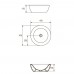 Раковина встраиваемая Cersanit Inteo на столешницу, круглая, белый S-UM-In-w