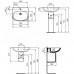 Раковина Ideal Standard TESI T352301