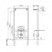 Инсталляция для биде BERGES Wasserhaus NOVUM 049212