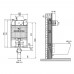 Система инсталляции для подвесных унитазов Oli 74 601901