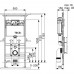 Инсталляция для унитаза TECE TECElux 100, высота 1120 мм 9600100