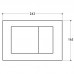 Клавиша смыва Migliore Metal Dual ML.PLC-27.051.CR