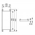 Монтажная панель TECE TECEprofil для поручней и опорных систем 9042003