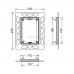 Монтажная рамка TECE TECEfilo для монтажа на уровне стены 9242041