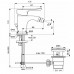 Смеситель для биде Ideal Standard DOT 2.0 BC324AA