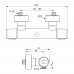 Термостатический смеситель Ideal Standard CERATHERM A4618AA