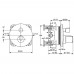 Термостатический смеситель для душа (ВНЕШНЯЯ ЧАСТЬ) Ideal Standard CERATHERM A4659AA