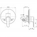 Смеситель для душа Ideal Standard CERAFINE MODEL O A7192U4