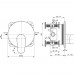 Смеситель для душа Ideal Standard CERAFINE MODEL O A7349AA