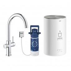 Смеситель для кухонной мойки с водонагревателем GROHE Red II Duo 30083001