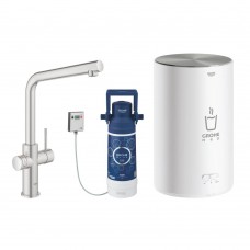 Смеситель для кухонной мойки с водонагревателем GROHE Red II Duo 30327DC1