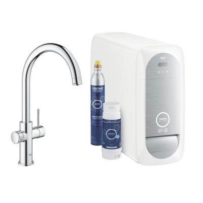 Смеситель для кухонной мойки (стартовый комплект) GROHE Blue Home 31455001