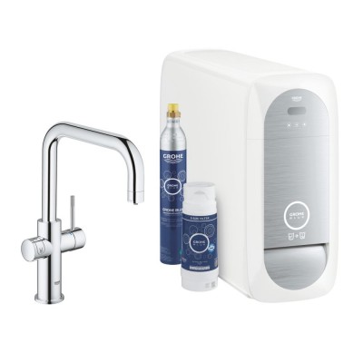 Смеситель для кухонной мойки (стартовый комплект) GROHE Blue Home 31456001