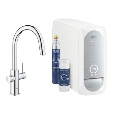 Смеситель для кухонной мойки (стартовый комплект) GROHE Blue Home 31541000