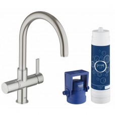 Смеситель для кухонной мойки (с функцией фильтрации) GROHE Blue Pure 33249DC1