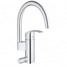 Смеситель для кухонной мойки с запорным вентилем GROHE Eurosmart 33490002