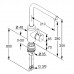 Смеситель для кухонной Kludi L-ine 428170577