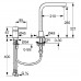 Смеситель для кухонной мойки Kludi L-ine 428540577