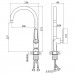 Смеситель для кухонной мойки Elghansa Darrel 5605050