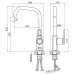 Смеситель для кухонной мойки Elghansa Brabant 5613878