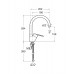Смеситель для кухонной мойки Roca Victoria 5A8425C0M
