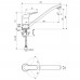 Смеситель для кухонной мойки VIDIMA FINE BA389AA