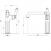 Смеситель для кухонной мойки Migliore Ermitage ML.CUC-7087.BI.BR