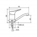 Смеситель для кухонной мойки РМС SL120-004-15