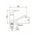 Смеситель для кухонной мойки РМС SL128-004F-15
