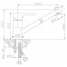 Смеситель для кухонной мойки Rossinka W35-21