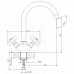 Смеситель для кухонной мойки Rossinka Z02-71