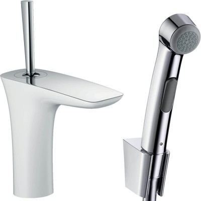 Смеситель для раковины с гигиеническим душем Hansgrohe PuraVida 15275400