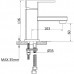 Смеситель для раковины Elghansa Mondschein 162A235