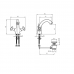 Смеситель для раковины Migliore Korona 28495