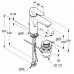 Смеситель для раковины Kludi Objekta 322600575