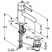 Смеситель для раковины Kludi Bozz 382910576
