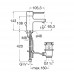 Смеситель для раковины Roca Targa 5A3060C0M