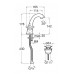 Смеситель для раковины Roca Carmen 5A3A4BC00