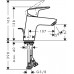 Смеситель для раковины Hansgrohe Logis 71070000