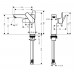 Смеситель для раковины Hansgrohe Talis E 71755000