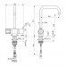 Медицинский термостатические смеситель для раковины Ideal Standard VENLOMIX A5548AA