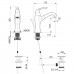 Смеситель для раковины Lemark Nubira LM6206ORB